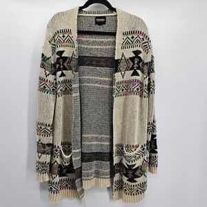 Heimish aztec print soft Cozy cardigan women's size 1x / 2x